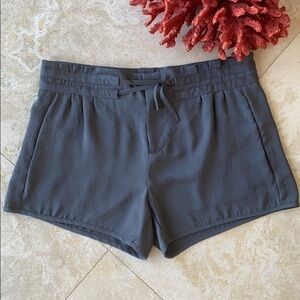 Helmut Lang Gray (mudstone) Solar Silk Shorts - 4